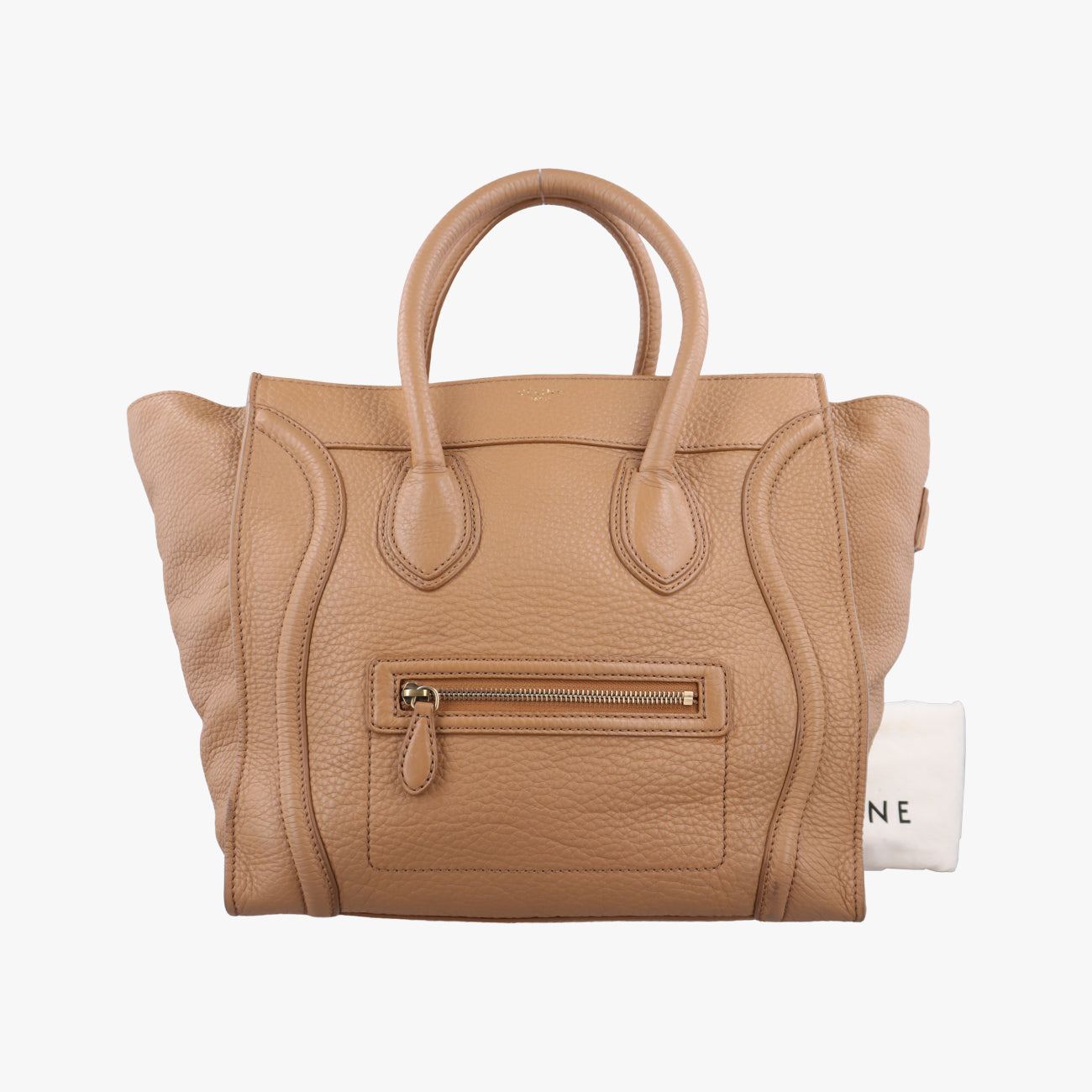 luggage mini shopper Brown Leather U-SA-0121 U-MM-0141