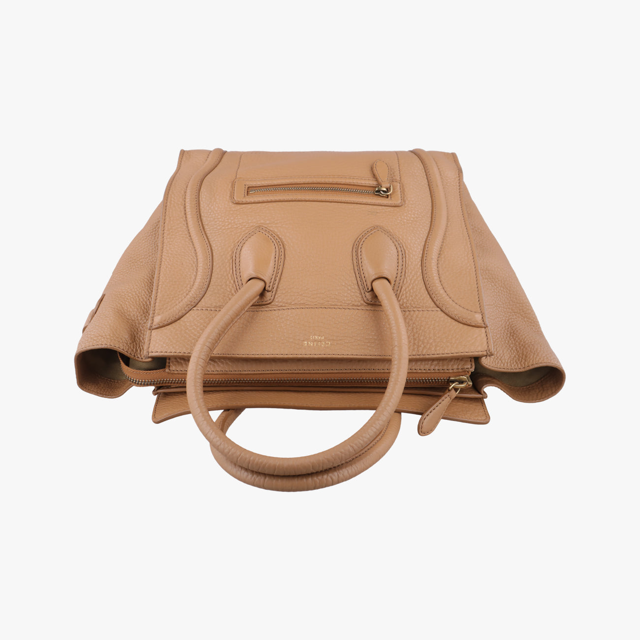 luggage mini shopper Brown Leather U-SA-0121 U-MM-0141