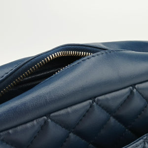 2.55 Matelasse Blue lambskin 12893457