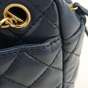2.55 Matelasse Blue lambskin 12893457
