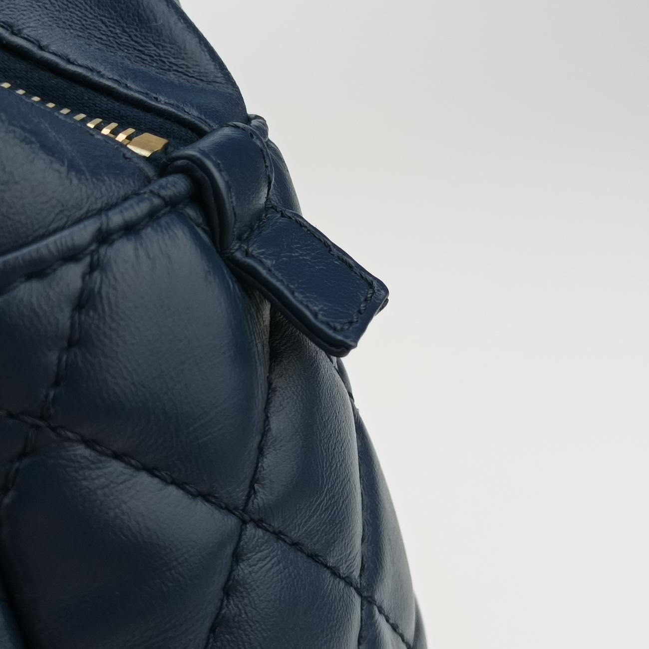 2.55 Matelasse Blue lambskin 12893457