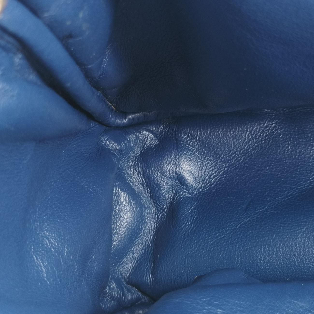 2.55 Matelasse Blue lambskin 12893457