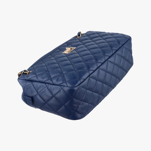 2.55 Matelasse Blue lambskin 12893457