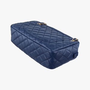 2.55 Matelasse Blue lambskin 12893457
