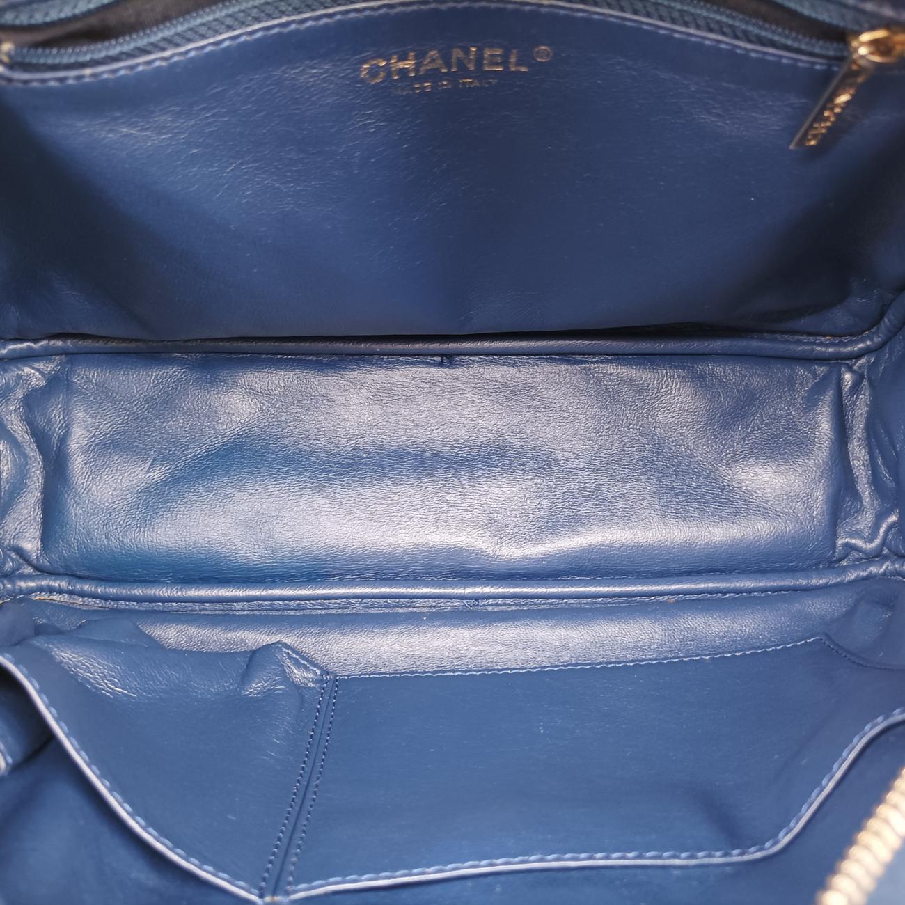 2.55 Matelasse Blue lambskin 12893457