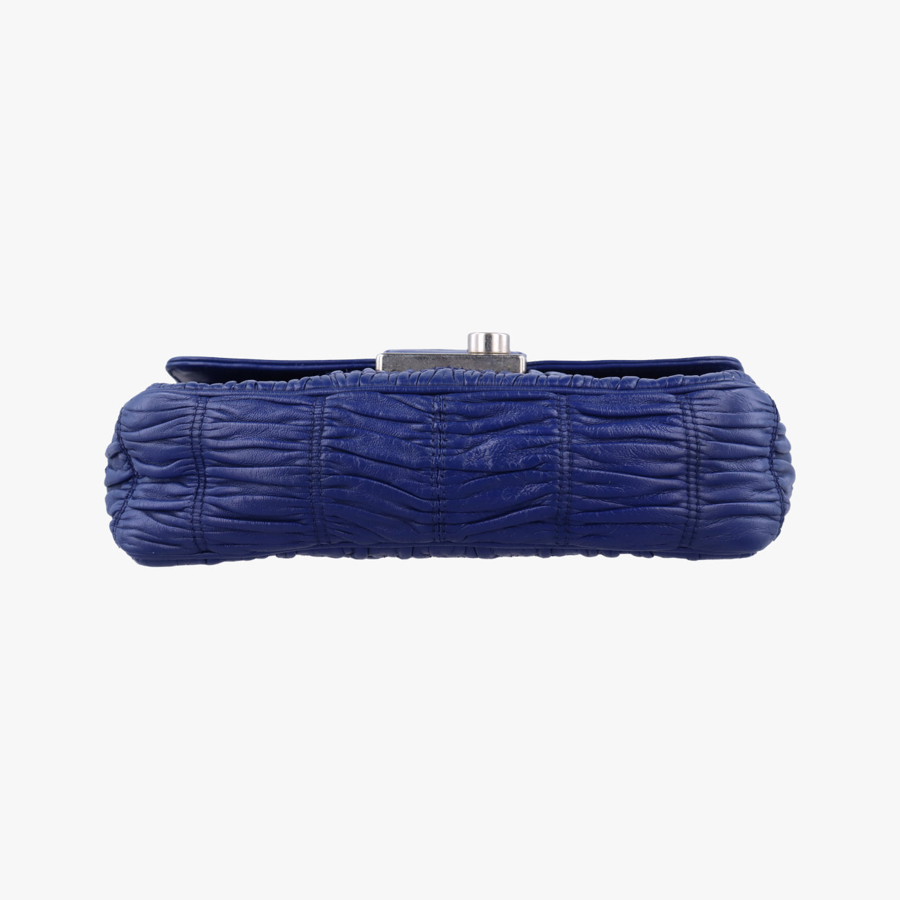 Nappa Gaufrette Blue Leather 113