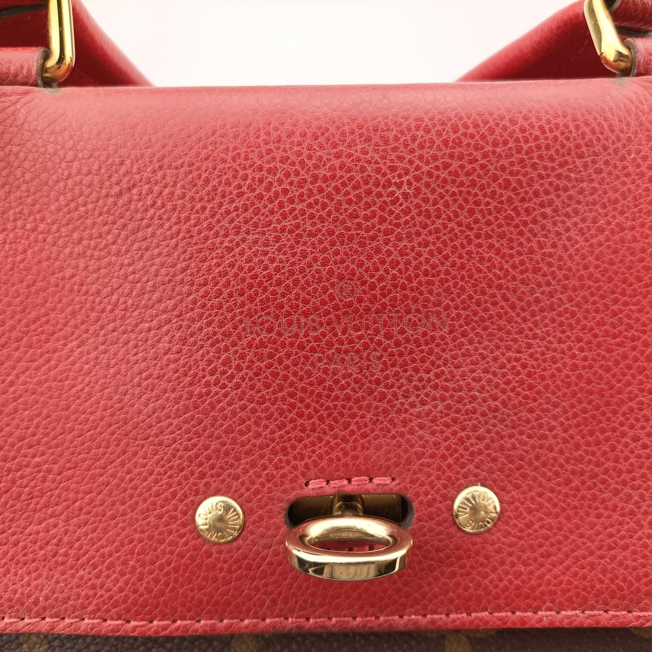 Vénus brown×CERISE Monogram Canvas×calf leather BA1197