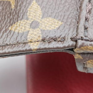 Vénus brown×CERISE Monogram Canvas×calf leather BA1197