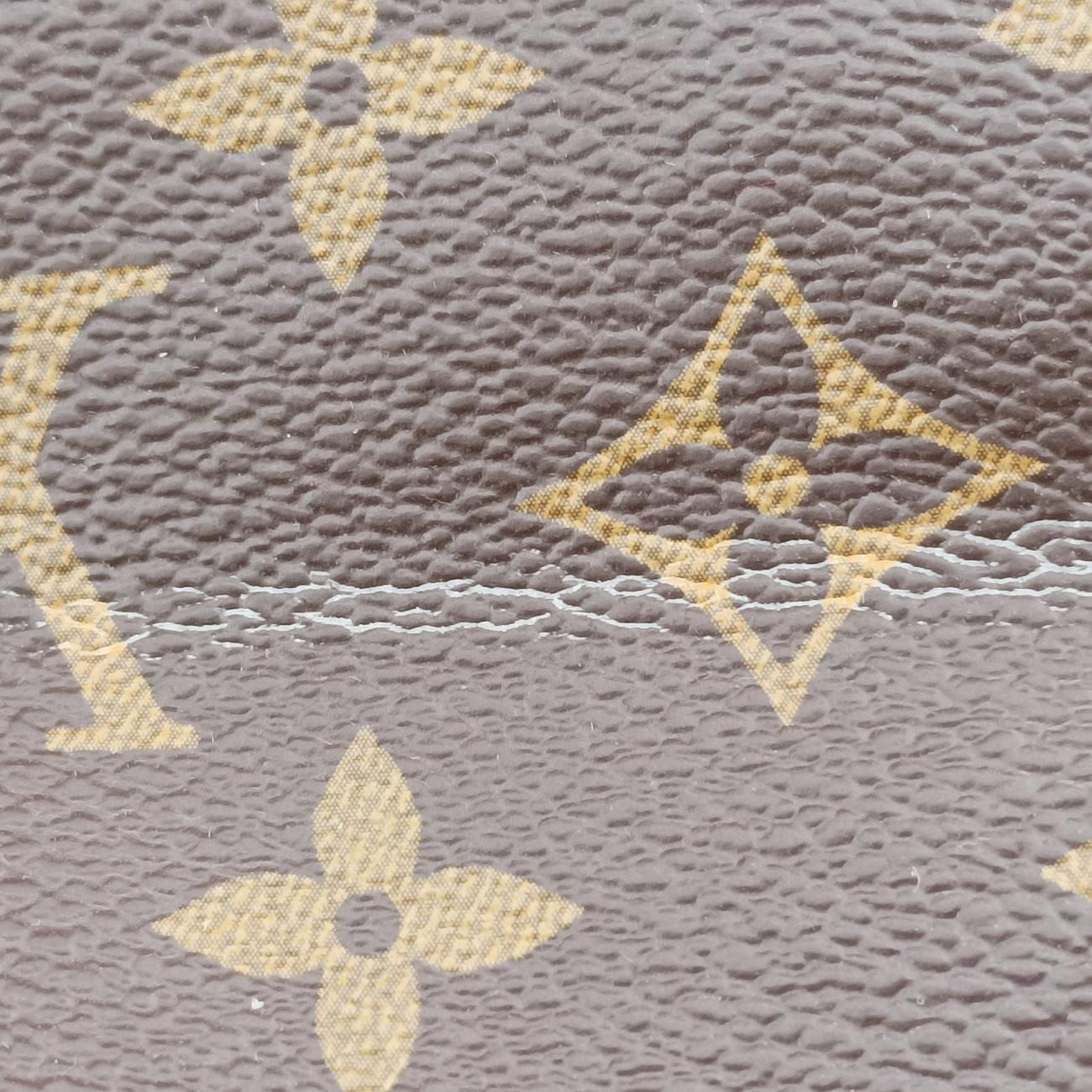 Vénus brown×CERISE Monogram Canvas×calf leather BA1197