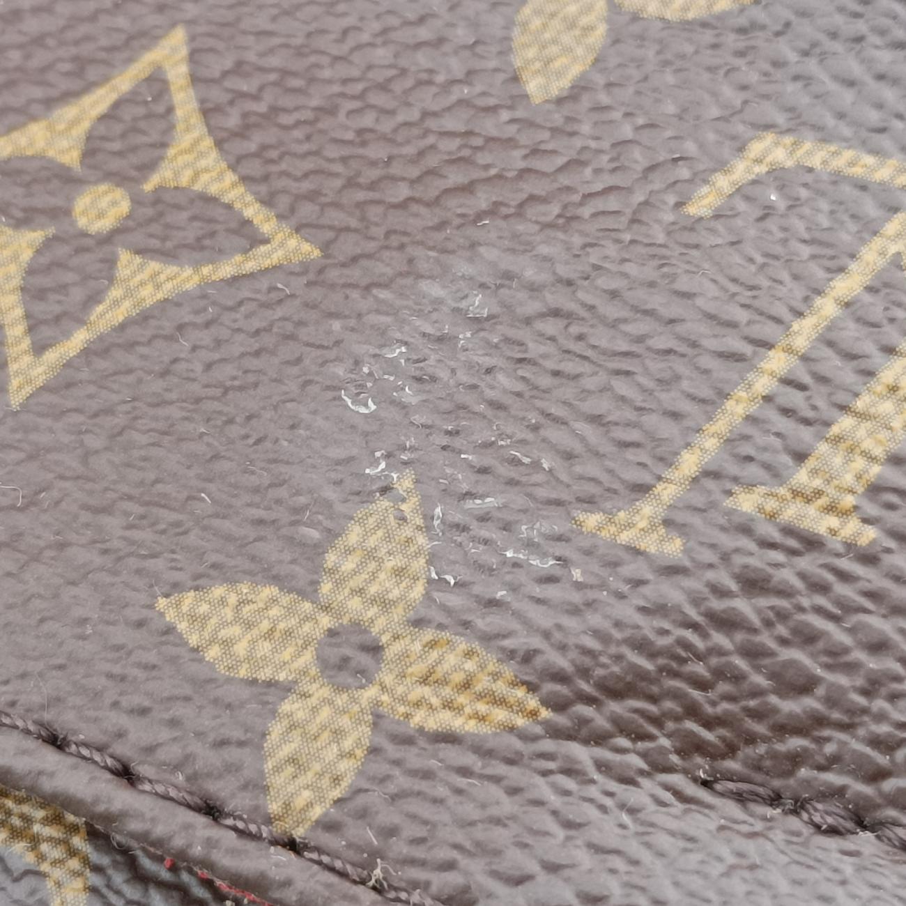Vénus brown×CERISE Monogram Canvas×calf leather BA1197