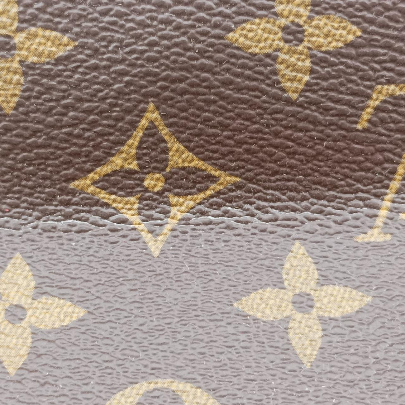 Vénus brown×CERISE Monogram Canvas×calf leather BA1197