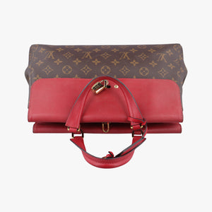 Vénus brown×CERISE Monogram Canvas×calf leather BA1197