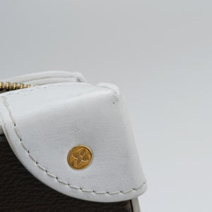 Soft Trunk Phone Box Brown x White Monogram Reverse Canvas TJ4240 ICチップ