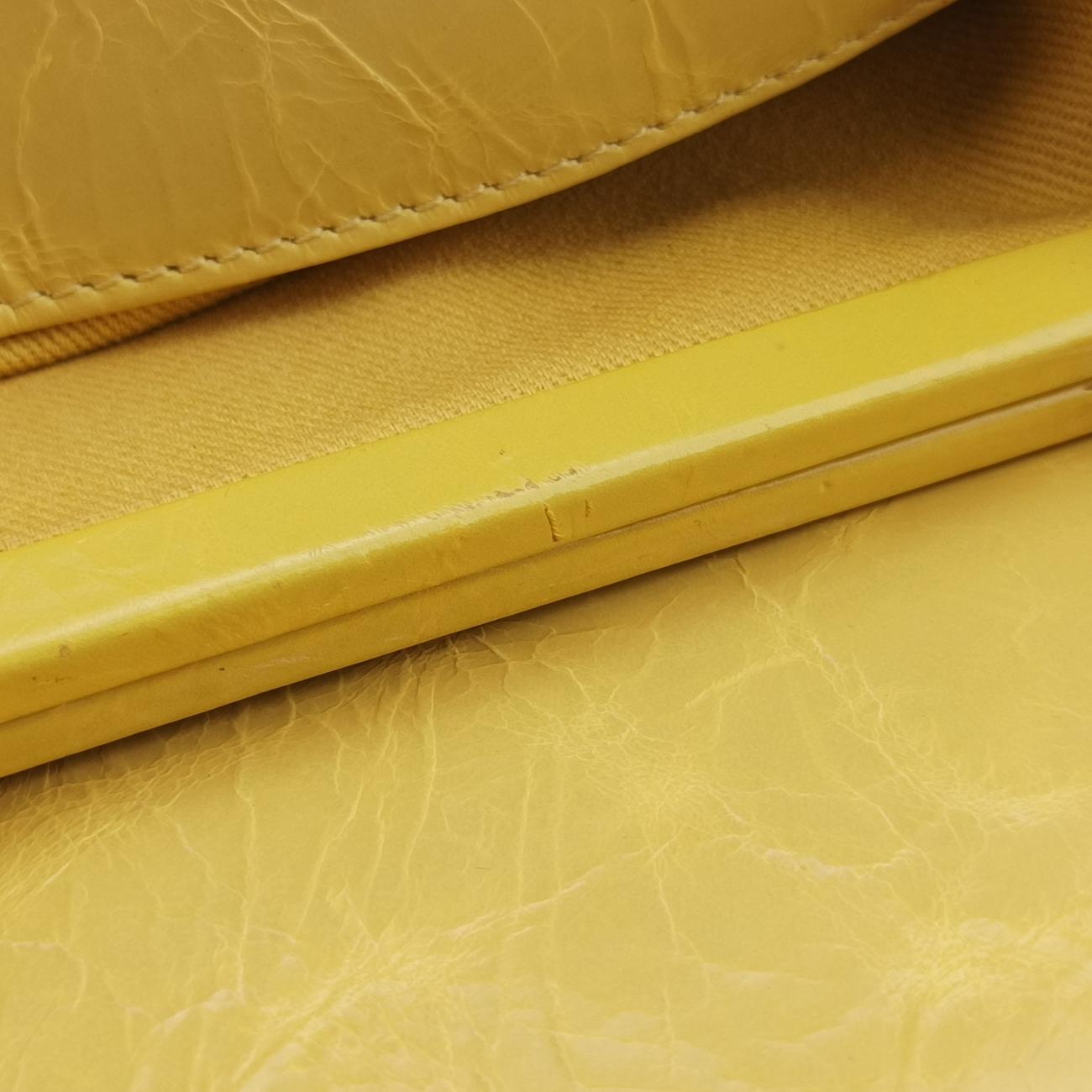 Mademoiselle Bowling Yellow Leather 15761363