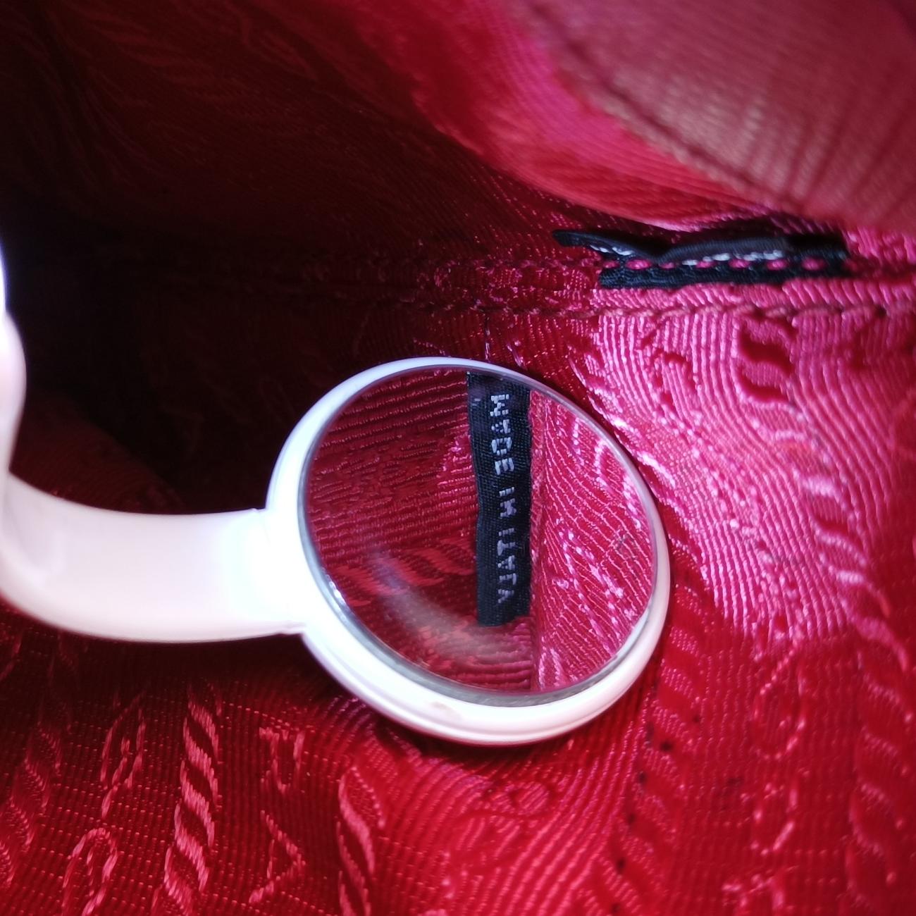 Promenade Red Saffiano Leather 208 7/I