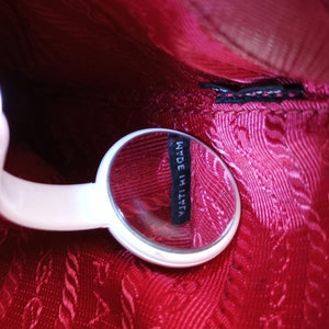 Promenade Red Saffiano Leather 208 7/I
