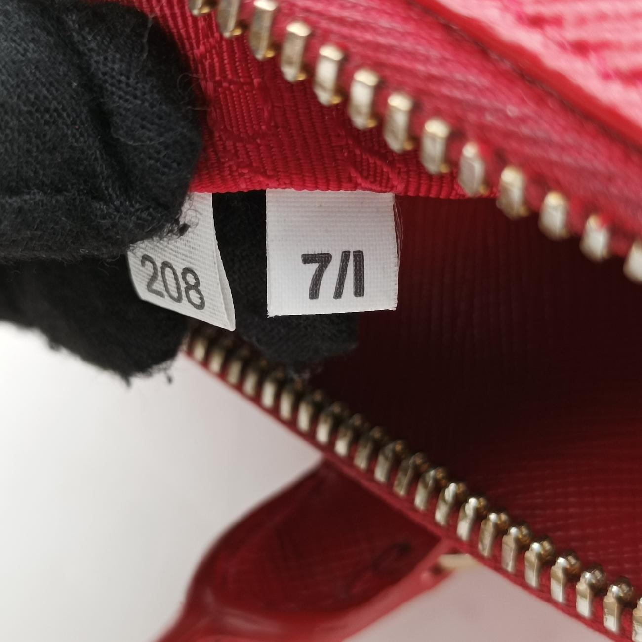 Promenade Red Saffiano Leather 208 7/I