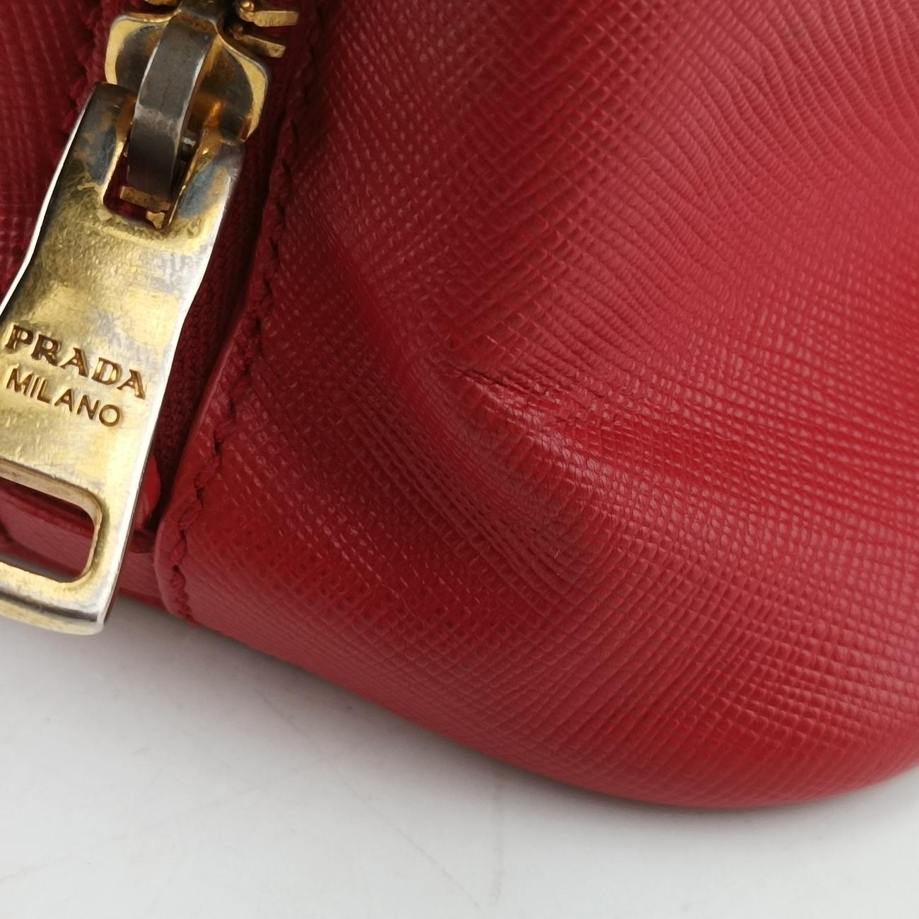 Promenade Red Saffiano Leather 208 7/I
