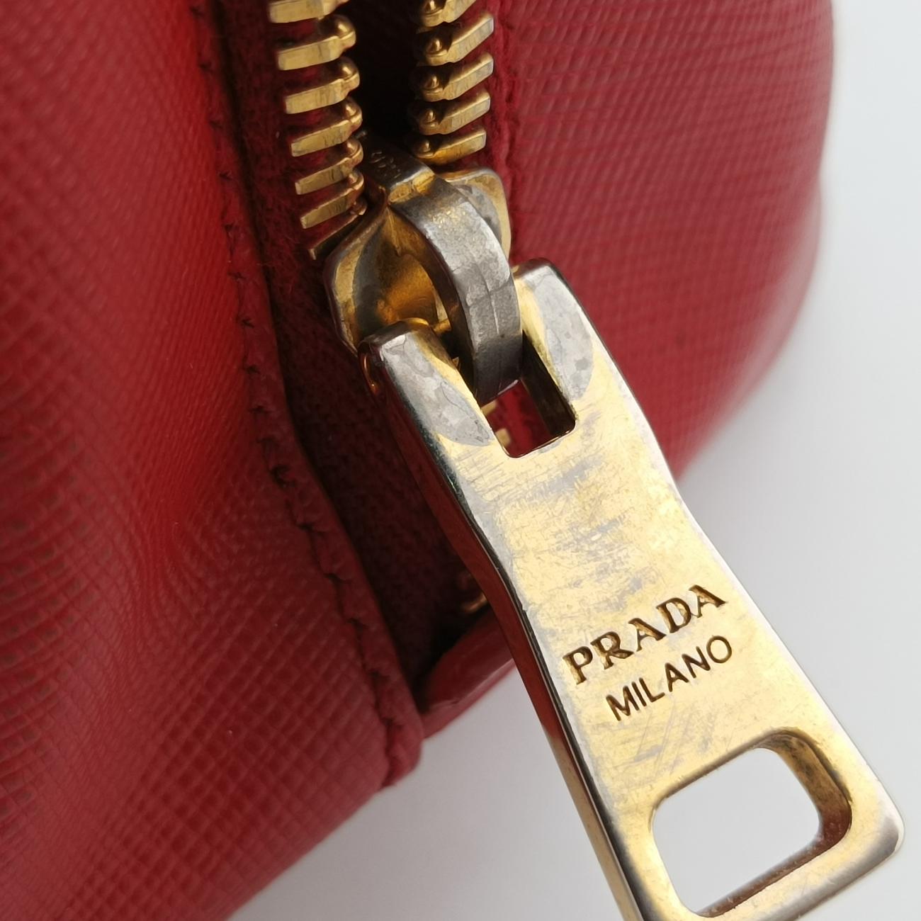 Promenade Red Saffiano Leather 208 7/I