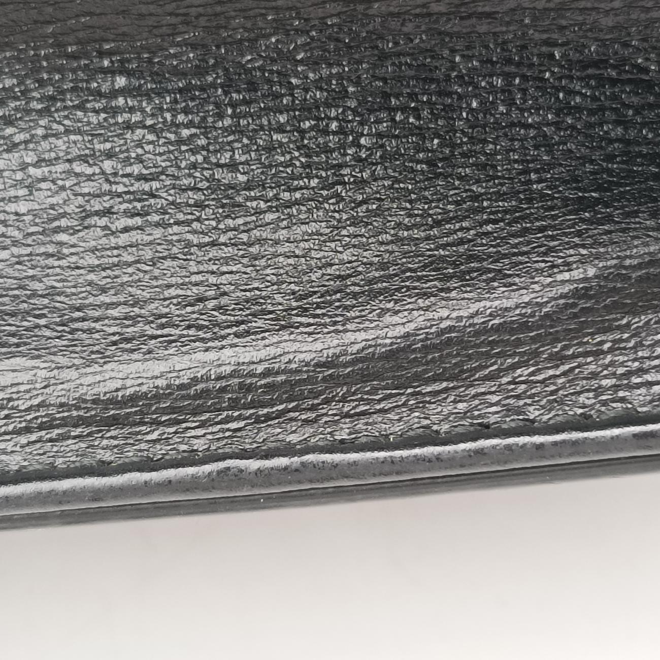 GG Ring GG Marmont Black Leather B029955416