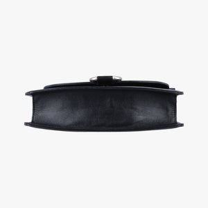 GG Ring GG Marmont Black Leather B029955416