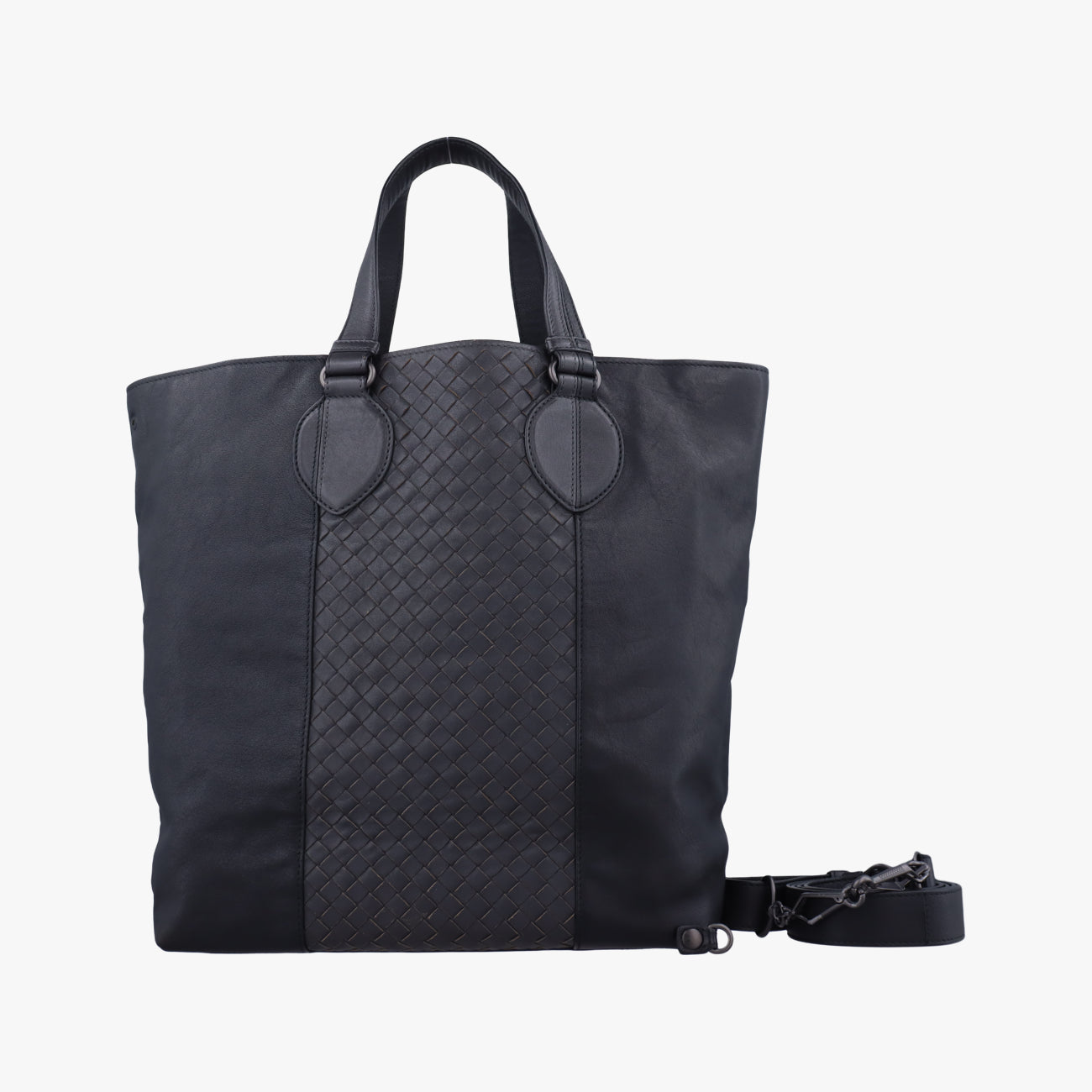 Intrecciato Black×Gray Lambskin B03520022Z