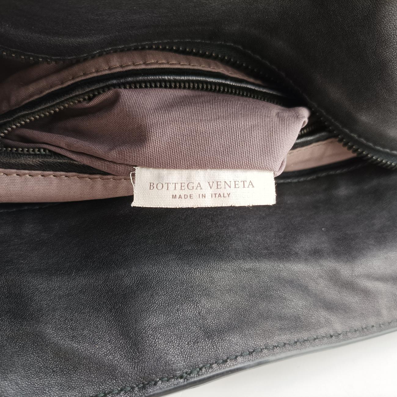 Intrecciato Black×Gray Lambskin B03520022Z