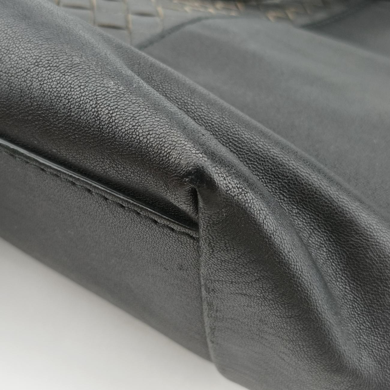 Intrecciato Black×Gray Lambskin B03520022Z