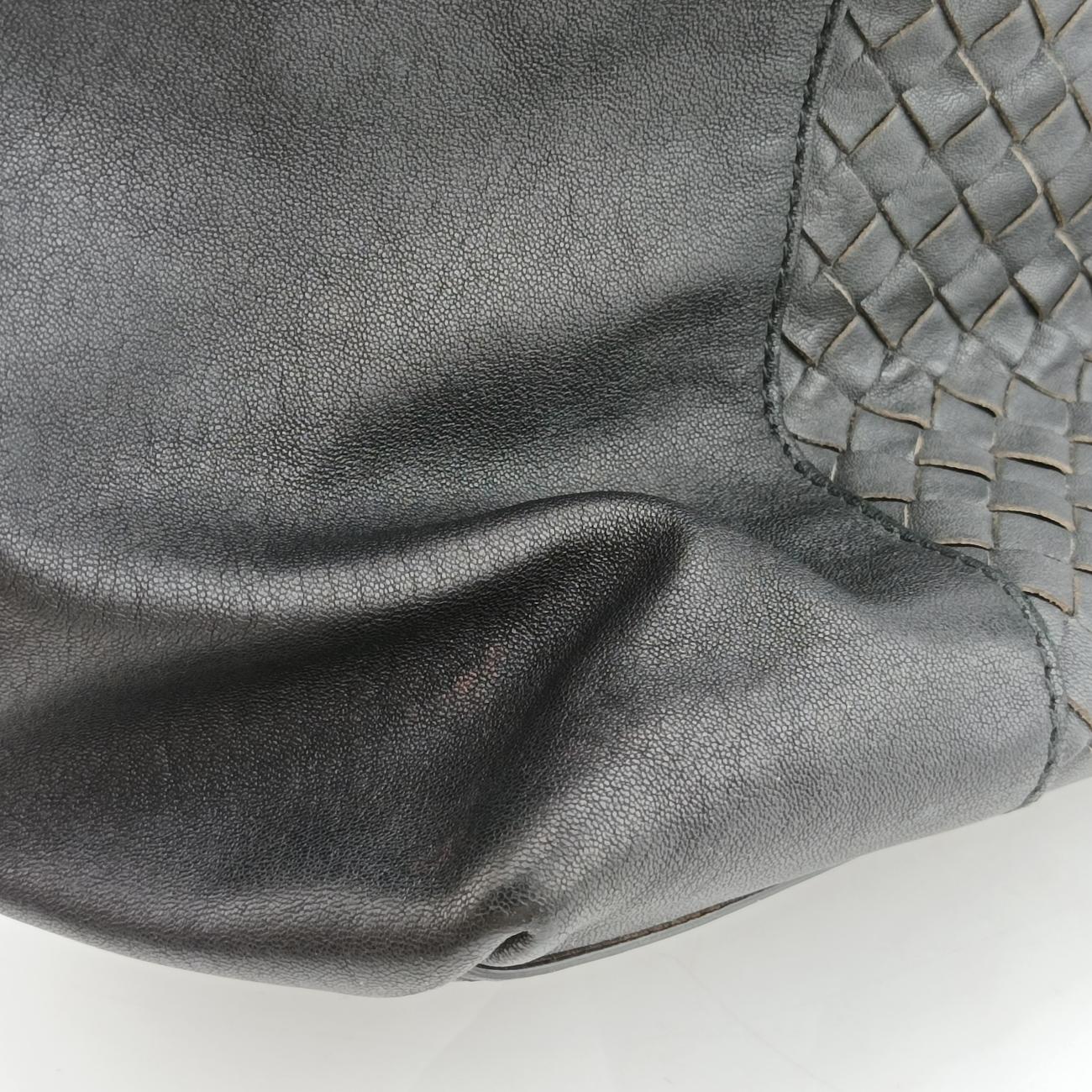 Intrecciato Black×Gray Lambskin B03520022Z