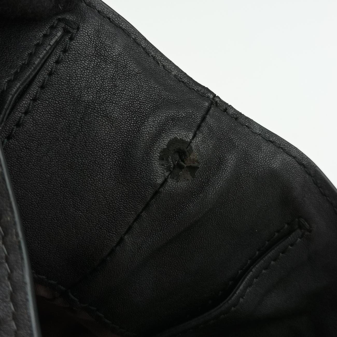 Intrecciato Black×Gray Lambskin B03520022Z