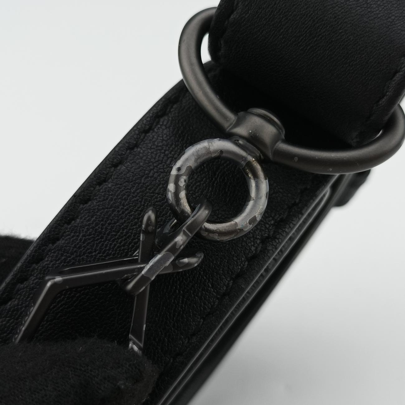 Intrecciato Black×Gray Lambskin B03520022Z