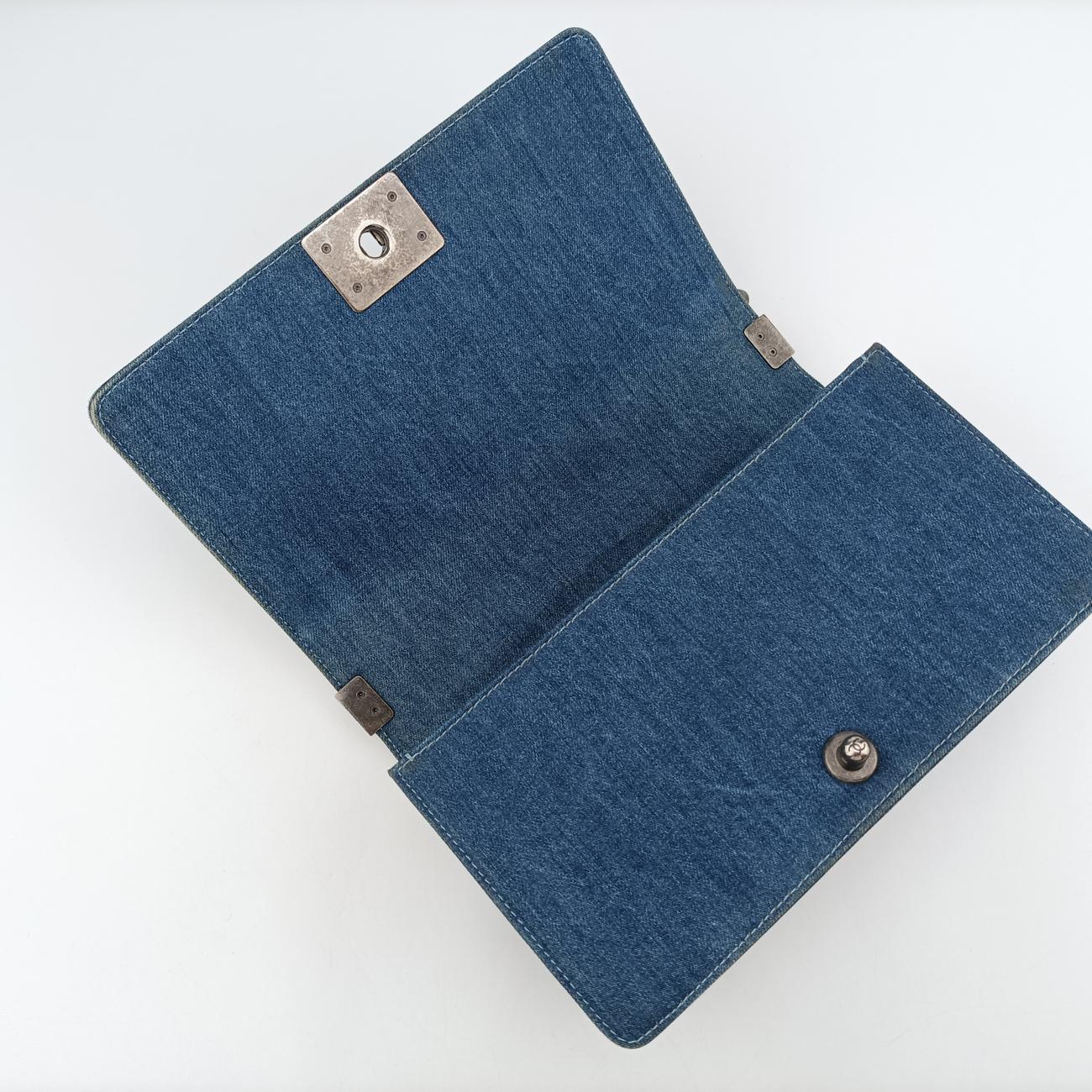 BOY CHANEL blue×Multicolour denim 19106227