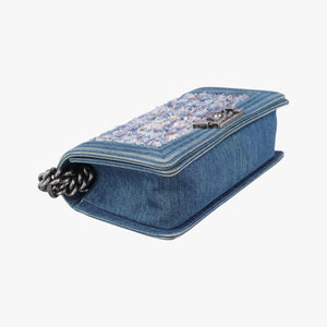 BOY CHANEL blue×Multicolour denim 19106227