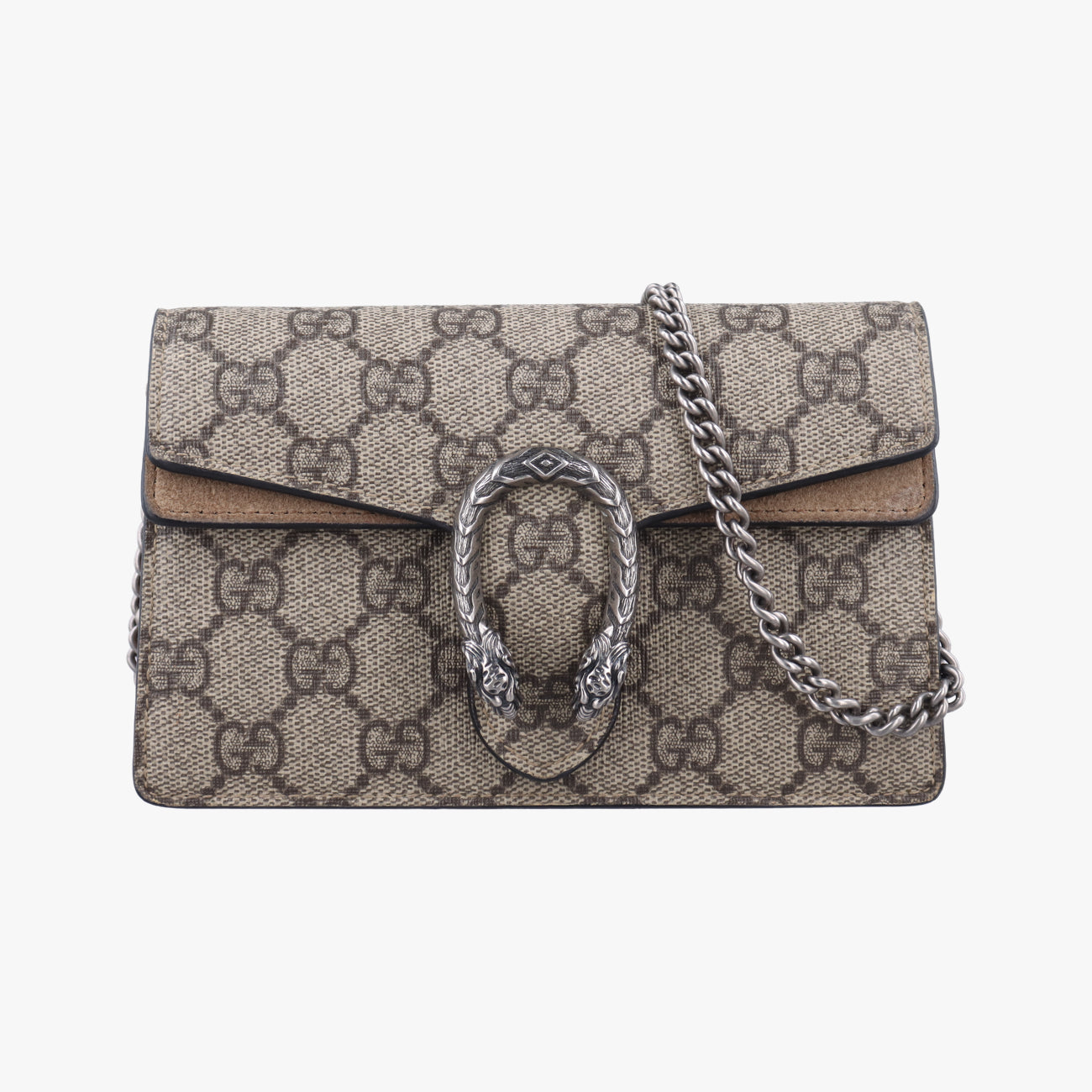 Dionysus Beige×Brown PVC coated canvas × suede