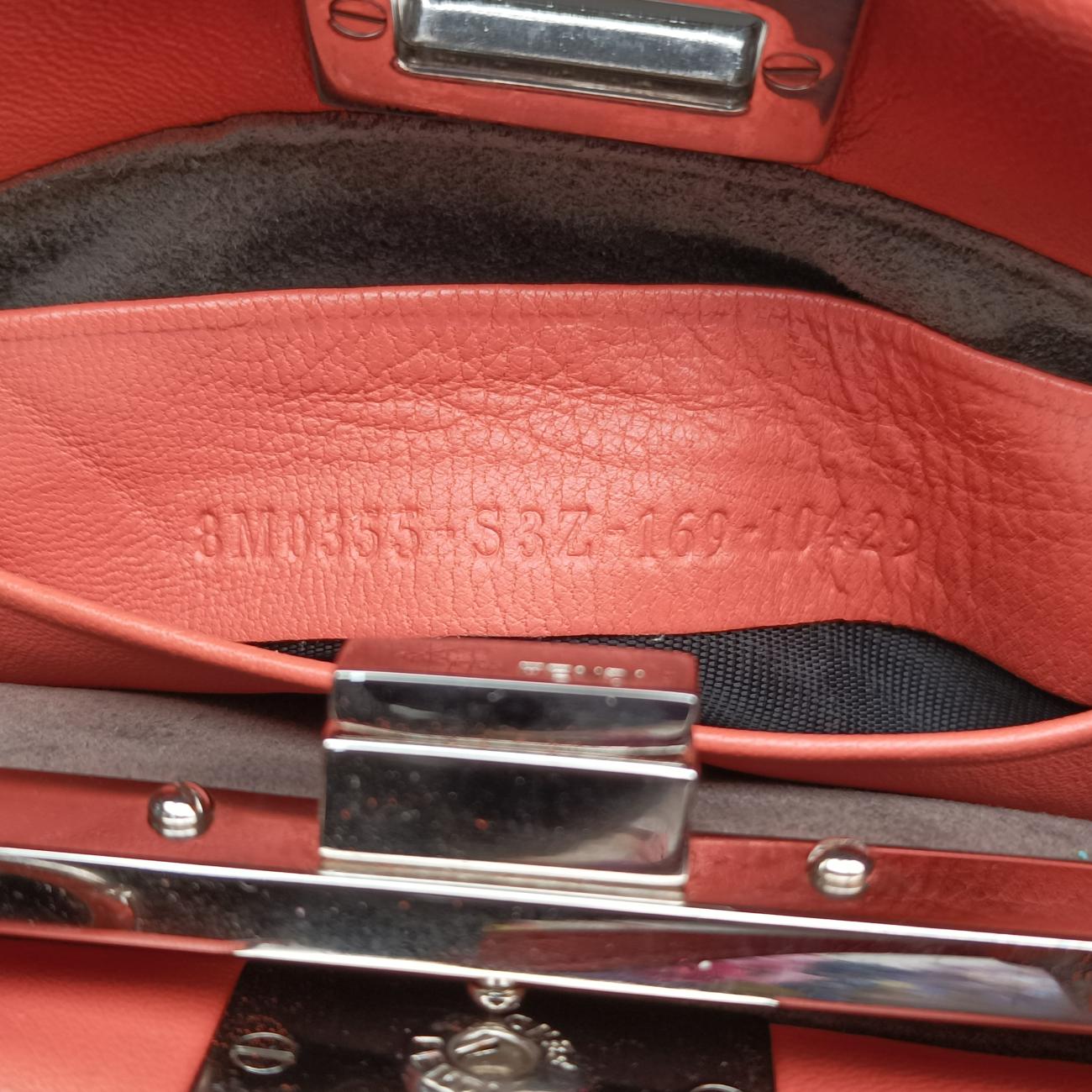 Micro Peekaboo Orange lambskin 8M0355-S3Z-169-10429