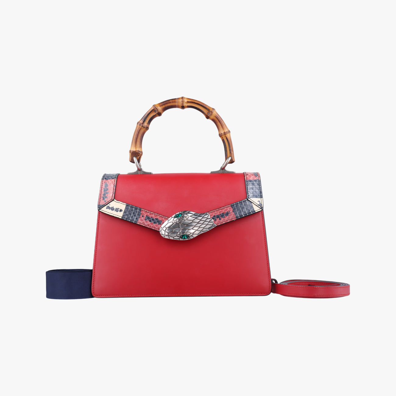 Lilith Bamboo Coral Snake Red x Multicolor Leather C021265908