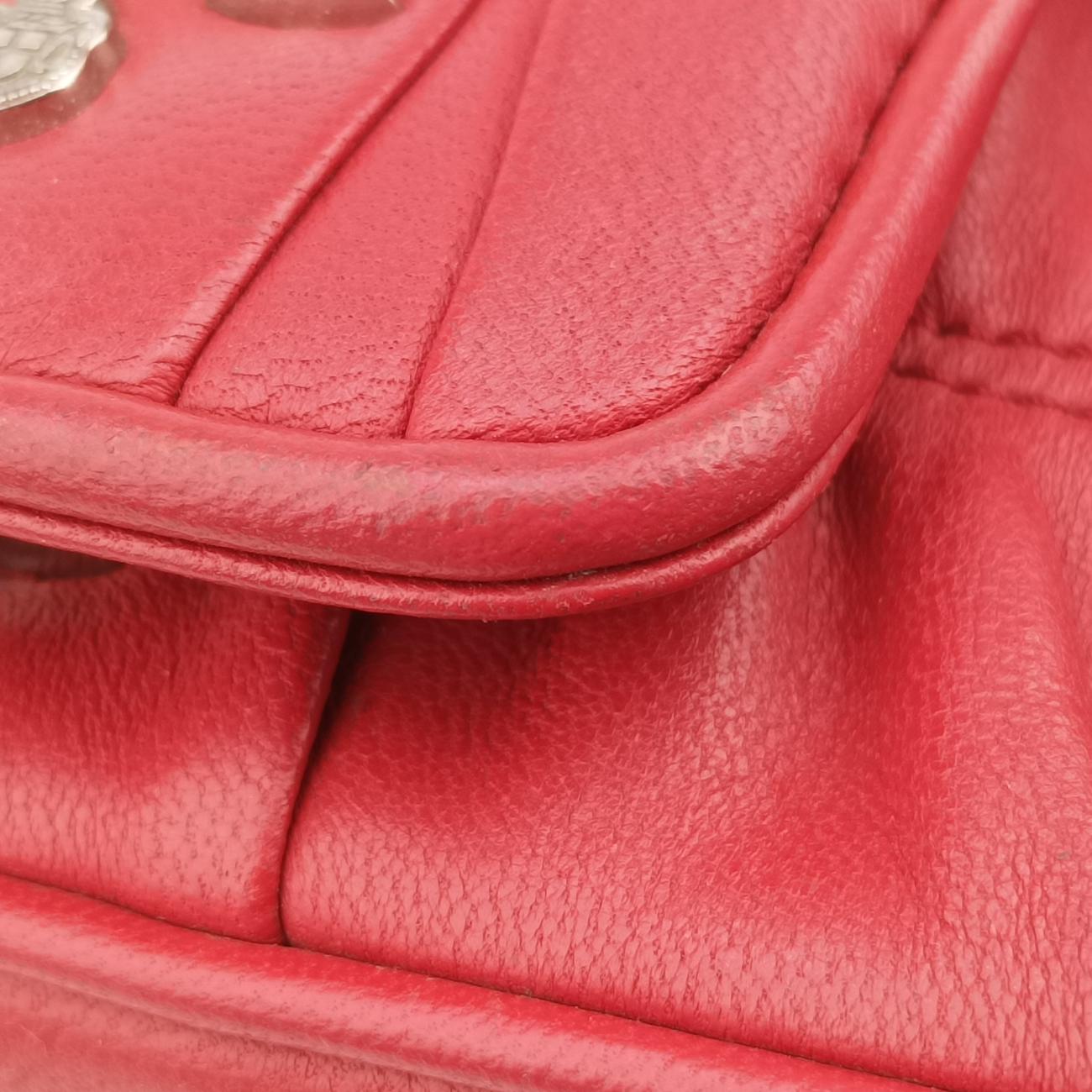 Nappa Gaufre Red lambskin 197