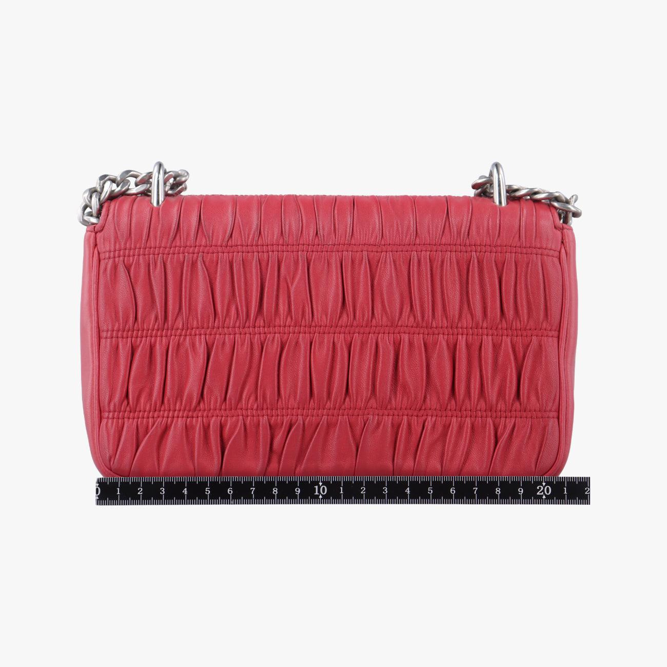 Nappa Gaufre Red lambskin 197
