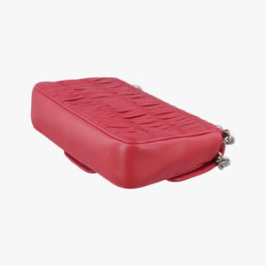 Nappa Gaufre Red lambskin 197