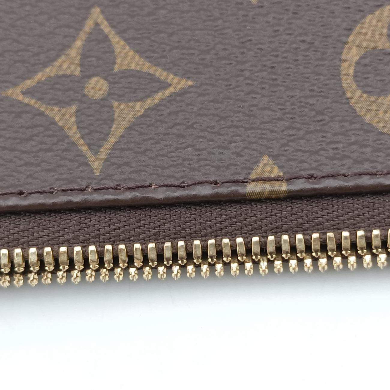 Multi Pochette Accessoir Brown Monogram Canvas ICチップ