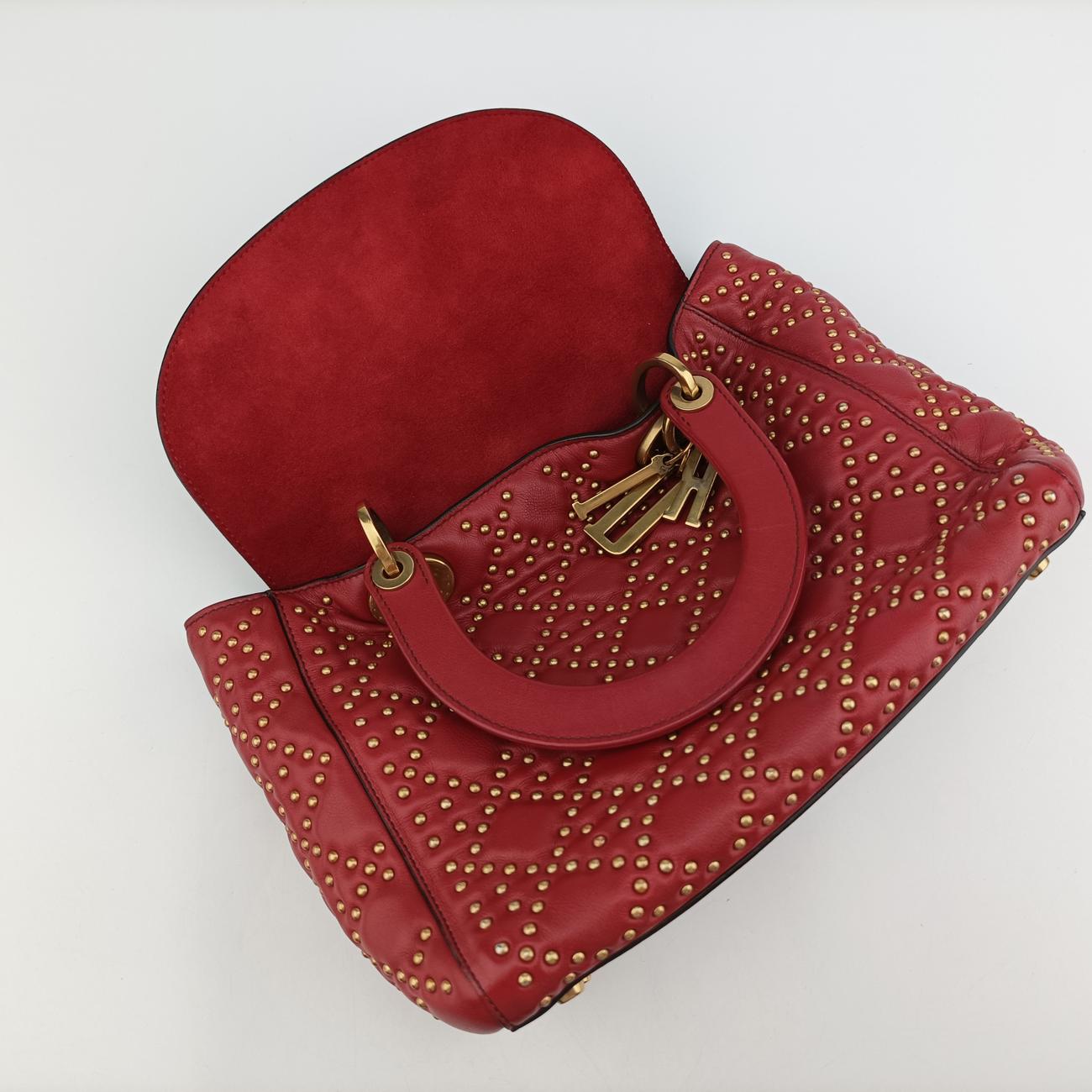 Lady Dior Red Leather 01-BO-1117