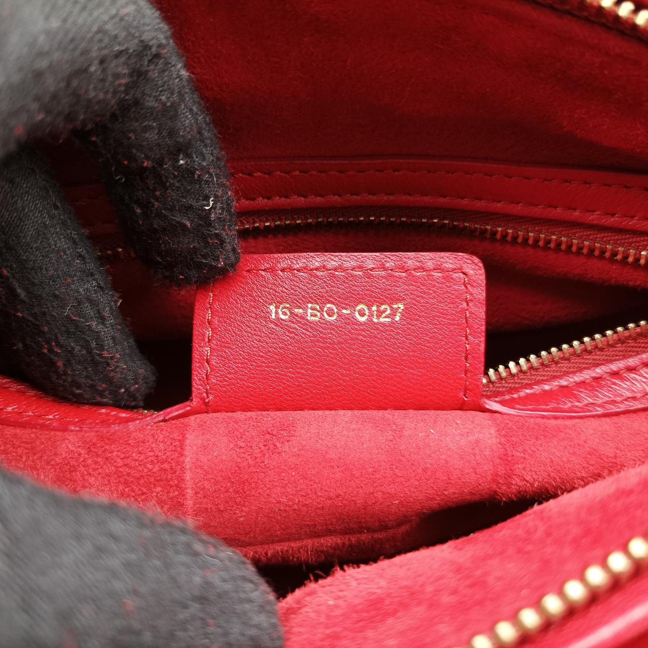 Lady Dior Red lambskin 16-BO-0127
