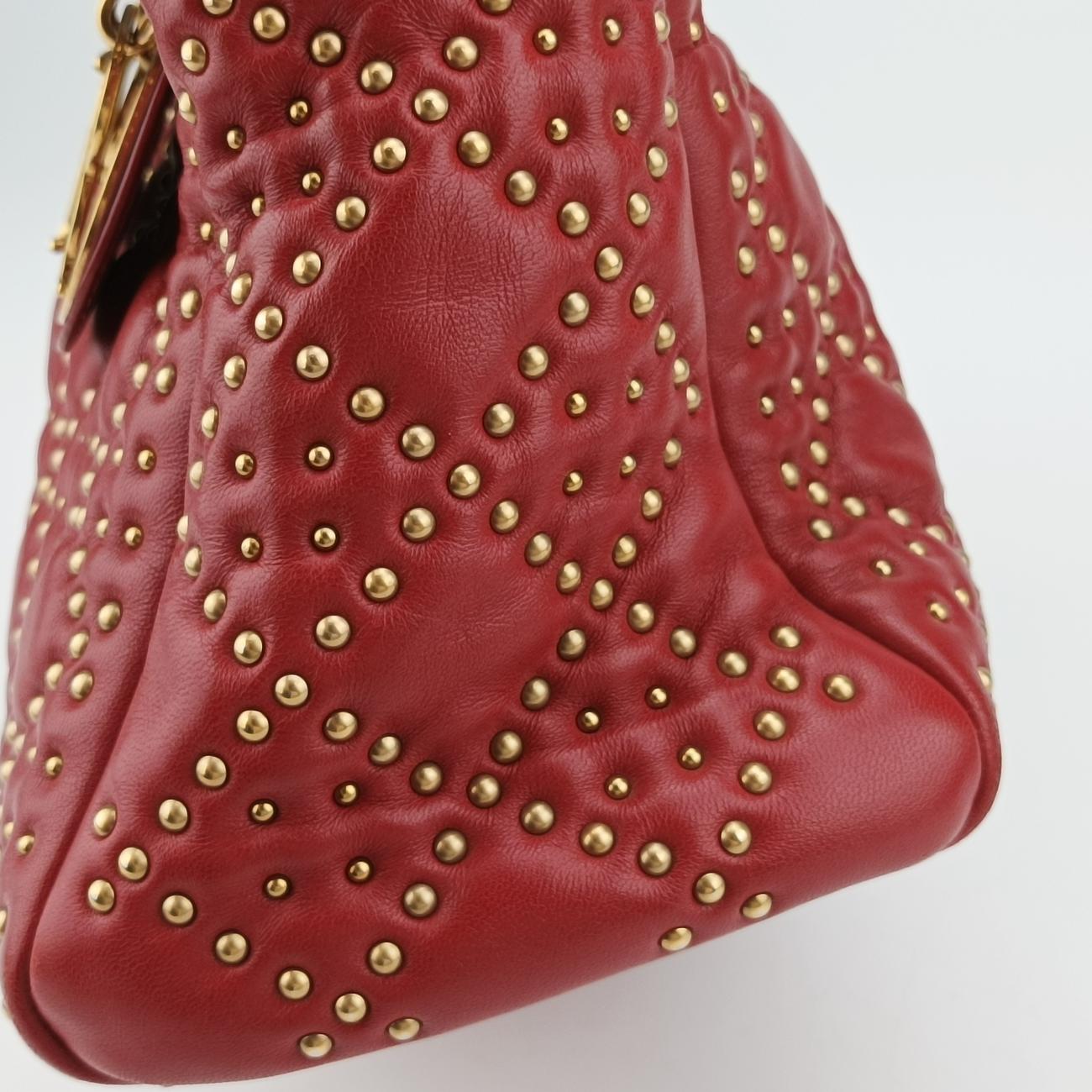 Lady Dior Red lambskin 16-BO-0127