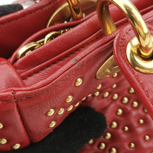 Lady Dior Red lambskin 16-BO-0127