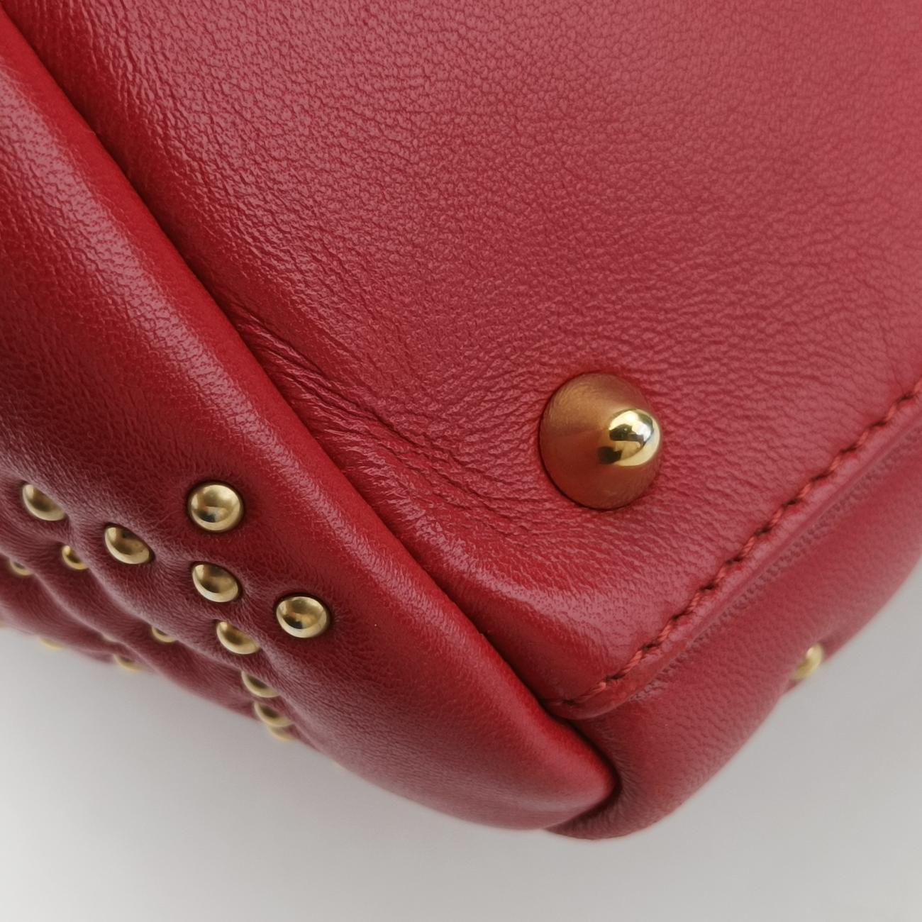 Lady Dior Red lambskin 16-BO-0127