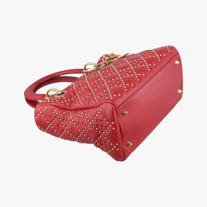 Lady Dior Red lambskin 16-BO-0127