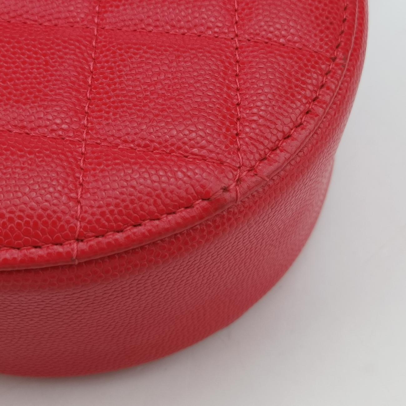 round as earth Ribbon Red Caviar Leather 29084335
