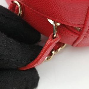 round as earth Ribbon Red Caviar Leather 29084335