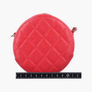 round as earth Ribbon Red Caviar Leather 29084335