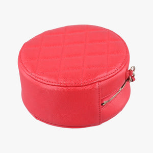 round as earth Ribbon Red Caviar Leather 29084335